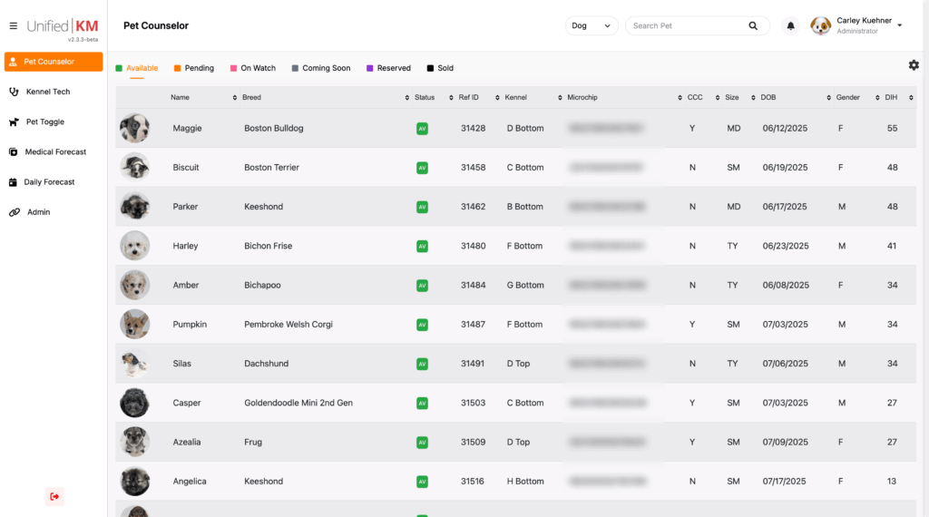 Unified Kennel Management screenshot 6